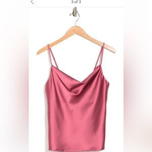 Satin Cowl Neck Camisole